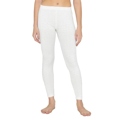 Women's Thermal Warmer Bottom Pant Off White M