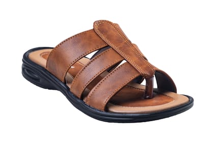 Titas Gents Tan Chappal-Tan / 5