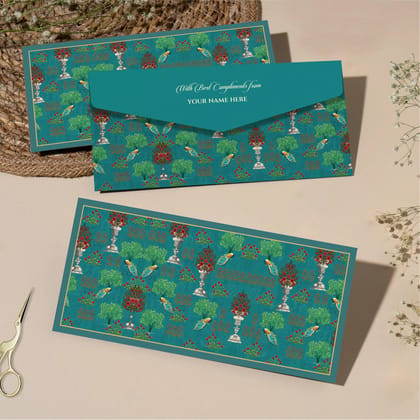 Personalised Money Envelopes - Royal Garden- Set of 20