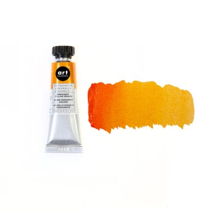 Permanent Yellow Orange - Artist Grade Watercolor Tubes