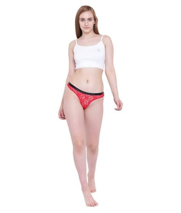 La Intimo Nylon Thongs - S