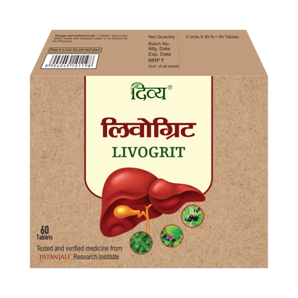 DIVYA LIVOGRIT TABLET 60 N - T