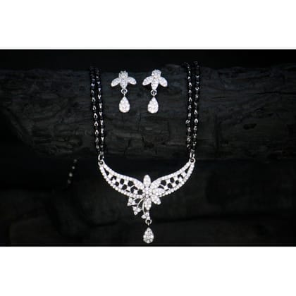 Precious Diamond Mangalsutra [5]-Adjustable