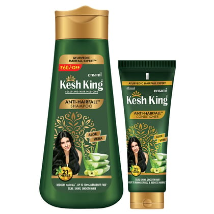 Kesh King Ayurvedic AHF Shampoo Conditioner Combo - 540ml