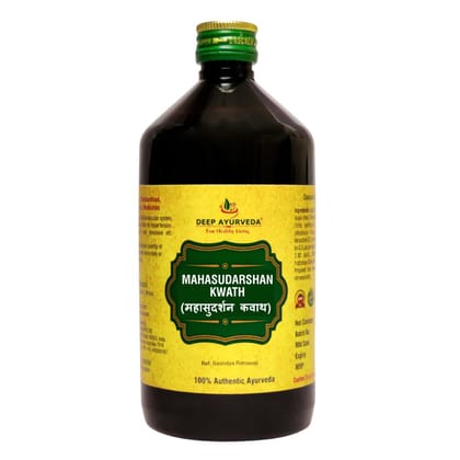 Mahasudarshanadi | Classical Ayurveda by Deep Ayurveda | 450 ml-Pack of 1