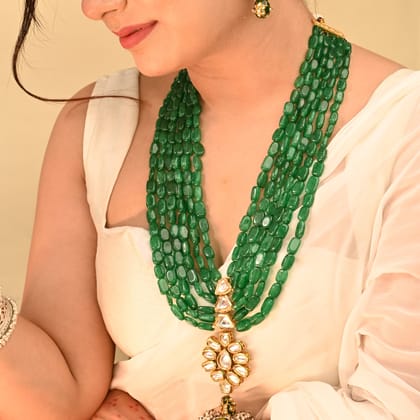 Nayaab Romy Polki Neckpiece