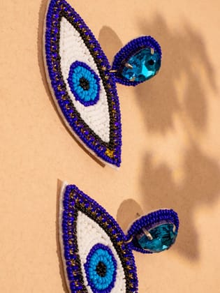 Evil Eye Charm Earrings