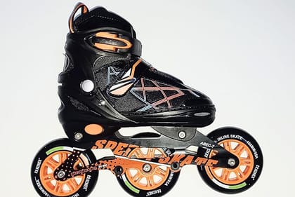 Konex Inline Skates CLS-1011 3 Wheels 100 MM Adjustable Inline Skates L. (L)