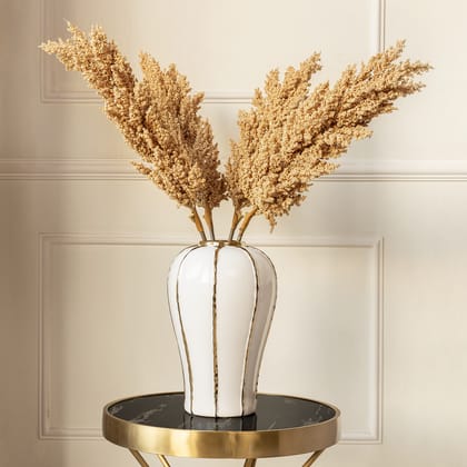 Golden Fields Sorghum Artificial Stem (Single Stem Only)-Available / PVC / Height - 35 Inches