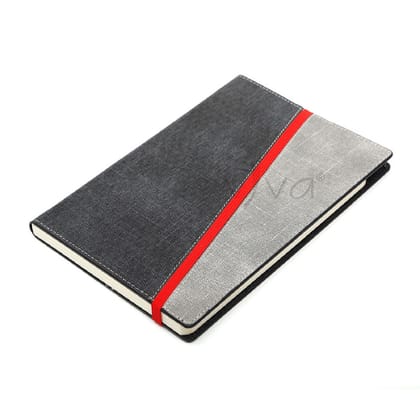 SLIDE - A5 NOTEBOOK-Red / A5 / Linen Matching PU