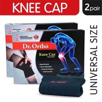 Dr. Ortho Knee Cap Joint Support 2 Pairs UNIVERSAL