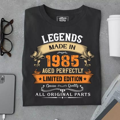 Legends Made in 1985 Limited Edition-Black / S