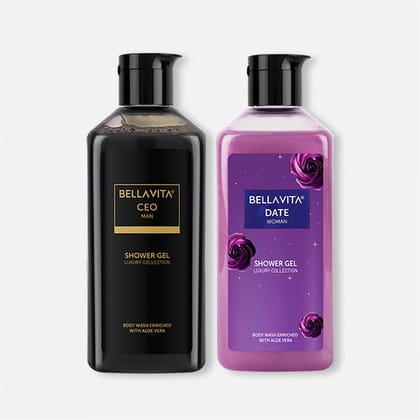 Power and Pose Shower Gel Combo - 2 x 250ml-Power and Pose Shower Gel Combo - 2 x 250ml