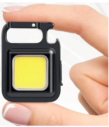 Shopeleven Black Mens Flashlight Keychain ( Pack of 1 )