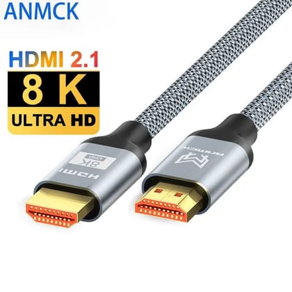 Cavo HDMI 8K: Certificato 2.1, 60Hz-1Meter