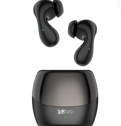 WALTA ELITE Z POD Wireless Earbuds, Bluetooth V5.3, Up, IPX4- Water Resistant, Charging Time-1.5hrs, Playtime-40hrs, 12MM Driver, Lightweight, Noise Reduction