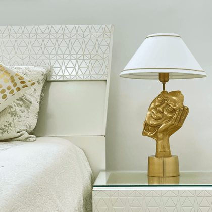 Peace The Face - Table Lamp