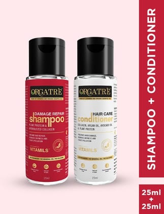 Shampoo and Conditioner Mini | Revive Damaged Hair