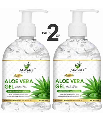 PURE JANGALI ORGANICS Aloe Vera Gel - Moisturize Skin & Younger Looking 600ML