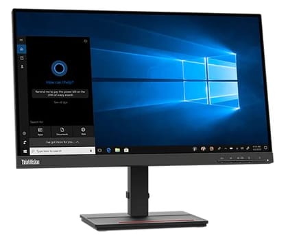 Lenovo ThinkVision S22e-20 Full HD 21.5 250 Nits VGA,HDMI Ports 75Hz Refresh Rate