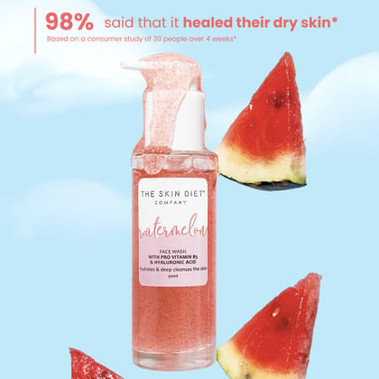 Watermelon Facewash for Clear & Glowy Skin (90ml)