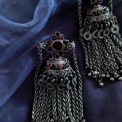 Rajawadi Jhumkha Earrings