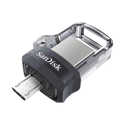 SanDisk Ultra Dual 128GB USB 3.0 OTG Pen Drive (Black)