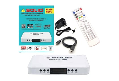 SOLID HDS2-6156 H.265/HEVC DVB-S2 FullHD FTA Set-Top Box