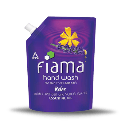 Fiama Relax Moisturising Hand Wash - Lavender & Ylang-Ylang, 350 ml Pouch