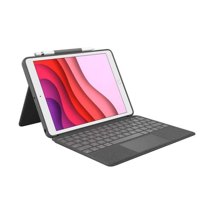 Logitech Combo Touch keyboard Case For Ipad 9th Gen-IPad Air 3rd Gen , IPad Pro10.5