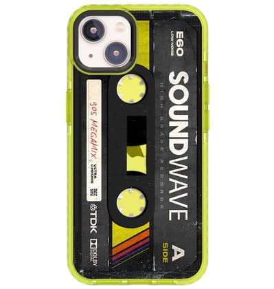 Sound Wave-iPhone XR / Neon Green