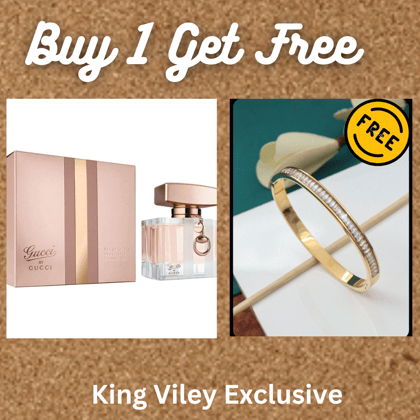 BUY 1 GET 1 Gucciii Eau De Gucciii Perfume And Bracelet