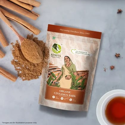 Organic Cinnamon Bark | Dalchini - 50 gm-50 gm