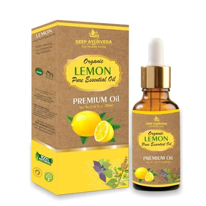 Lemon Pure Essential Oil (Citrus Limonum) | 20ml