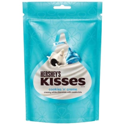 Hershey's Kisses - Cookies & Creme Chocolate, 100.8 gm