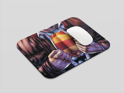 "SUPERMAN: Rip The Shirt" Mousepad Enhance Your Workspace with Style