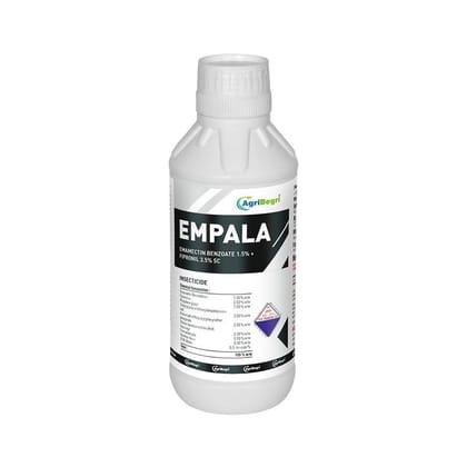 Empala 250 ml - 250 mL - 250 mL - Emamectin Benzoate 1.5% + Fipronil 3.5% SC