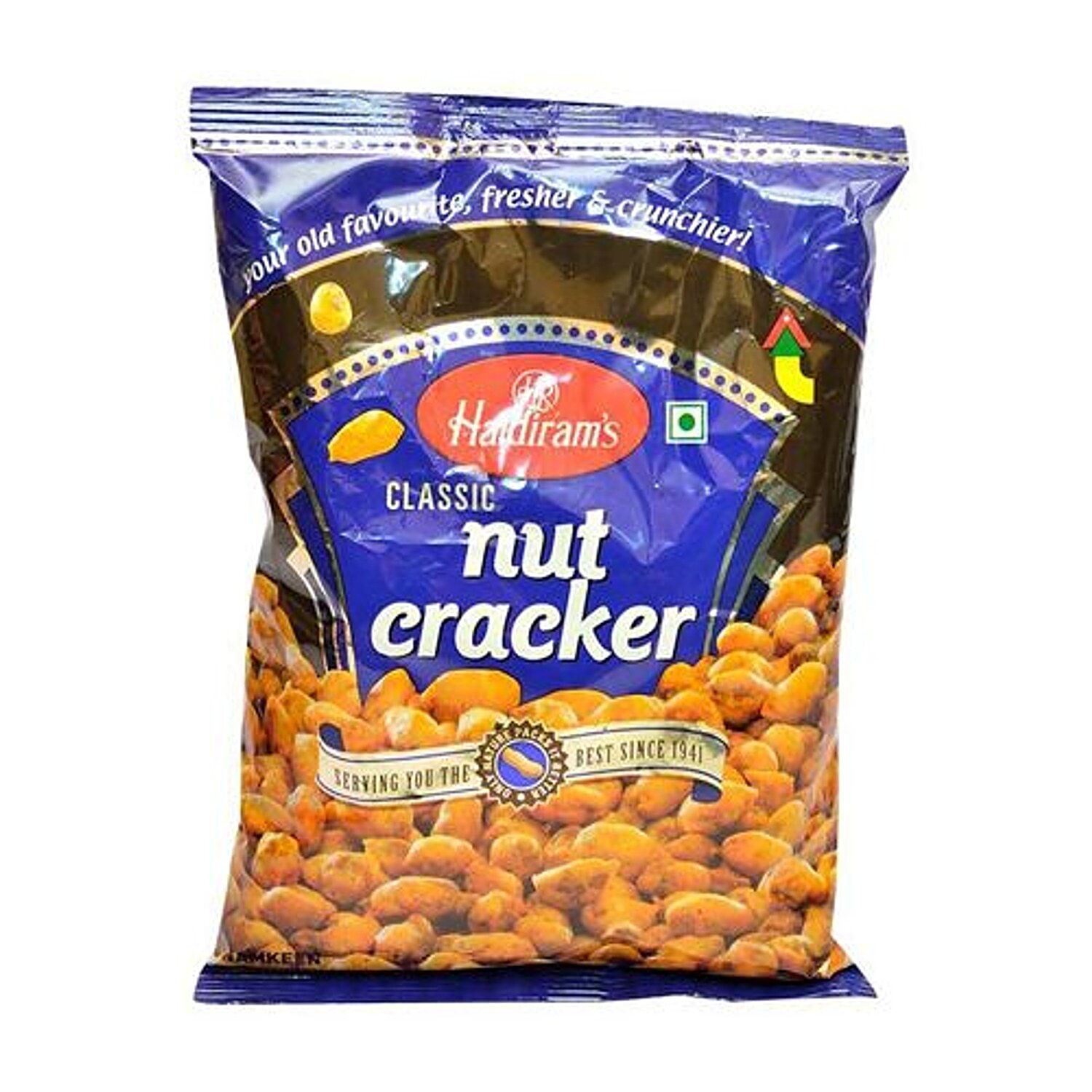 Haldiram's Nut Cracker Namkeen, 42 G Pouch