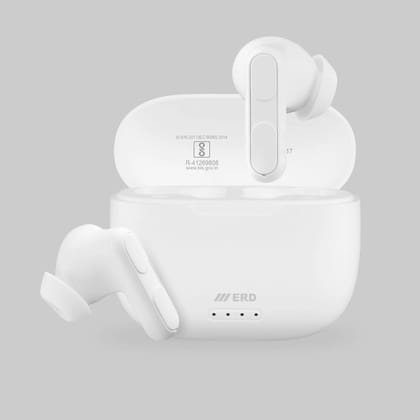 ERD TWS-17  TRUE WIRELESS EARBUDS-25 Hours / White / 1 hours