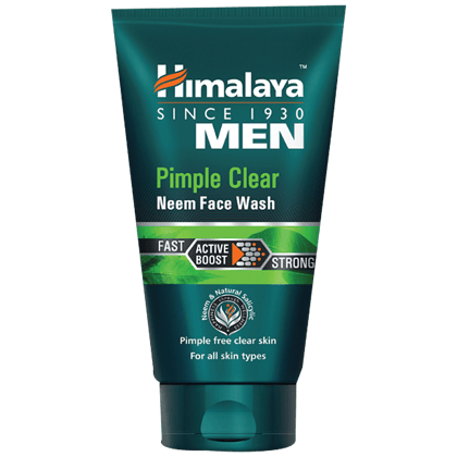 Himalaya Men Pimple Clear Neem Face Wash, 100 Ml