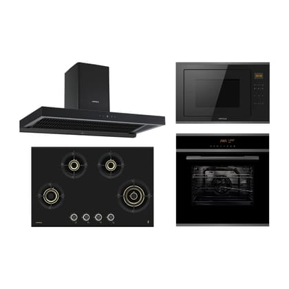 Hafele Chimney + Hob + Oven + Microwave Combo HACHOM-71