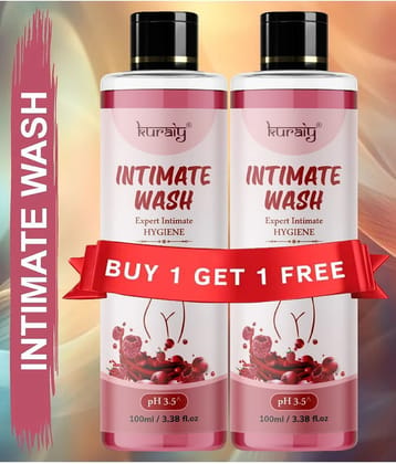 KURAIY Intimate Wash Private Part area intimate hygiene wash 100ML Pack of 2