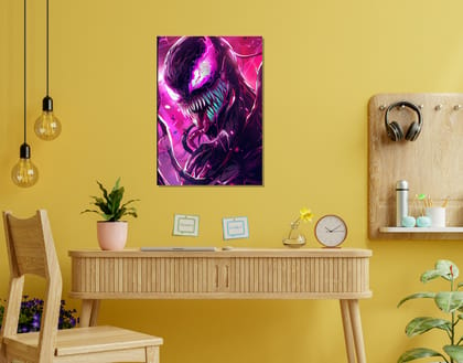 "Venom-Trilogy"- Shiny & Sturdy Metallic Poster  Art That Pops & Sticks (Literally!)-A3