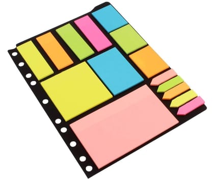 Sticky Notes and Page Markers 250 Sticky Notes and 125 Page Markers Memo Pad