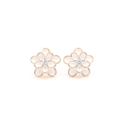 Michele Studs | 925 Silver Earrings for Women-Silver