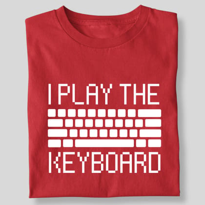 PLAY KEYBOARD-Red / S