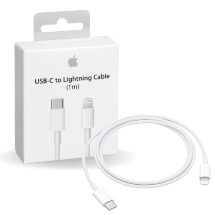 Apple iPhone 13 Pro USB-C to Lightning Thunderbolt 3 Charge and Data Sync Cable 1M White