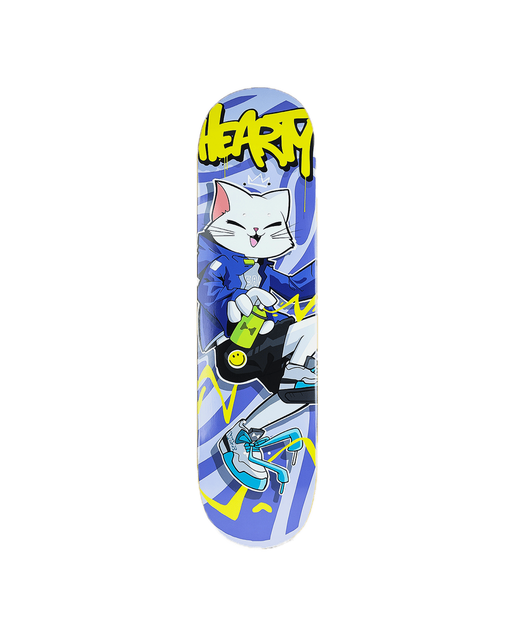 MOOZE x HEARTY DECK LILAC 8.0-8.0“ x 31.66” / Random Dyed veneers