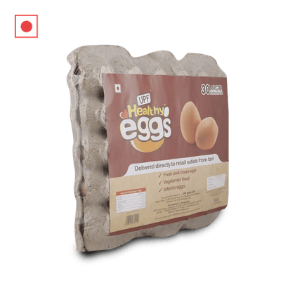 UPF Healthy Brown Eggs, 30 Pcs Tray