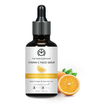 Vitamin C Face Serum | Vitamin C & Hyaluronic Acid 30ml Face Serum at